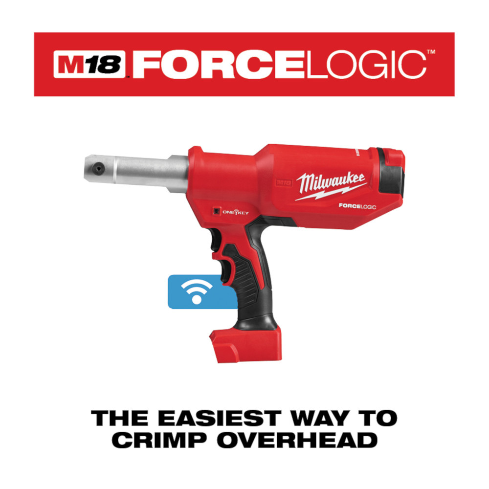 Milwaukee M18 Force Logic 6T Pistol Utility Crimper (Tool Only) from Columbia Safety